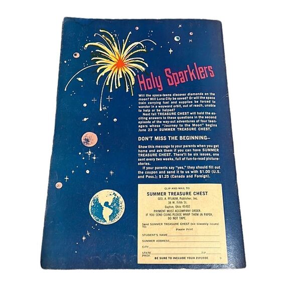 Treasure Chest Comic Book Vol. 21 #18 Vintage 1966 Fun & Fact Collectable - Picture 10 of 10